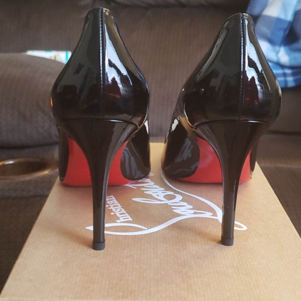 Patent Louboutin Heels